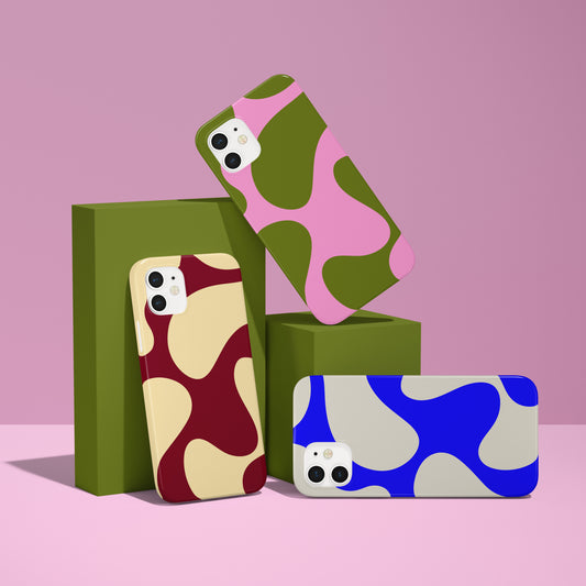 Blob Print Phone Case