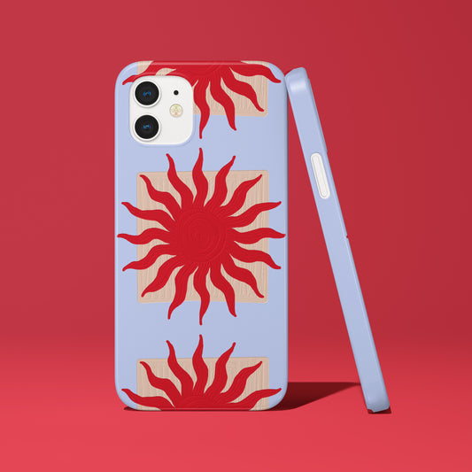 Sun Oil Print Phone Case