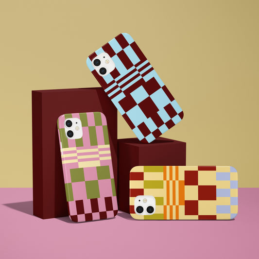 Funky Check Phone Case