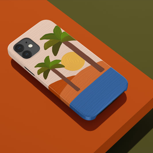 Palm Tree Print Phone Case