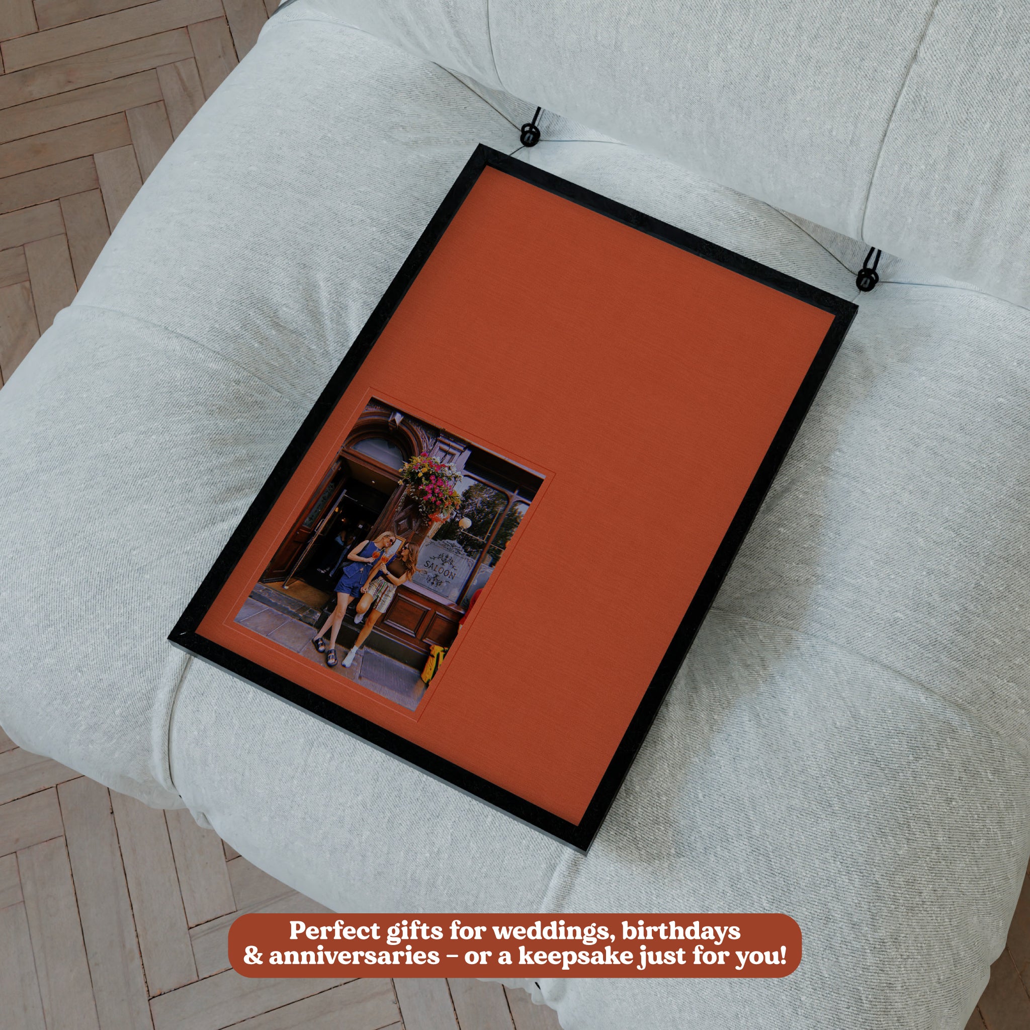 Personalised Textured effect Photo Print