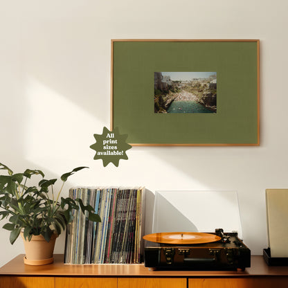Personalised Textured effect Photo Print