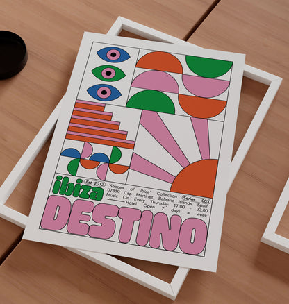 Destino Ibiza Print