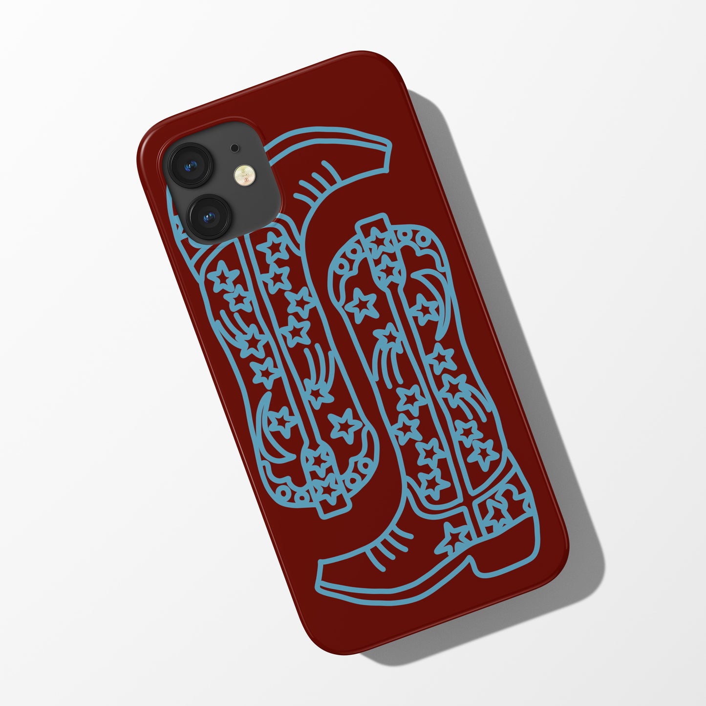 Cow Boy Boots Phone Case