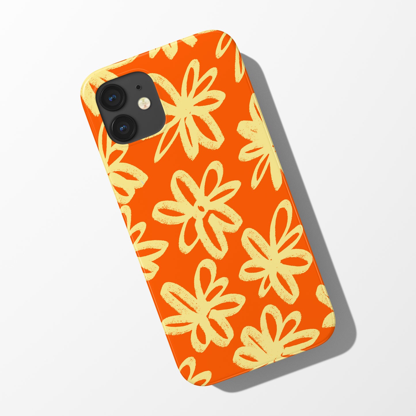 Daisy Scribble Phone Case