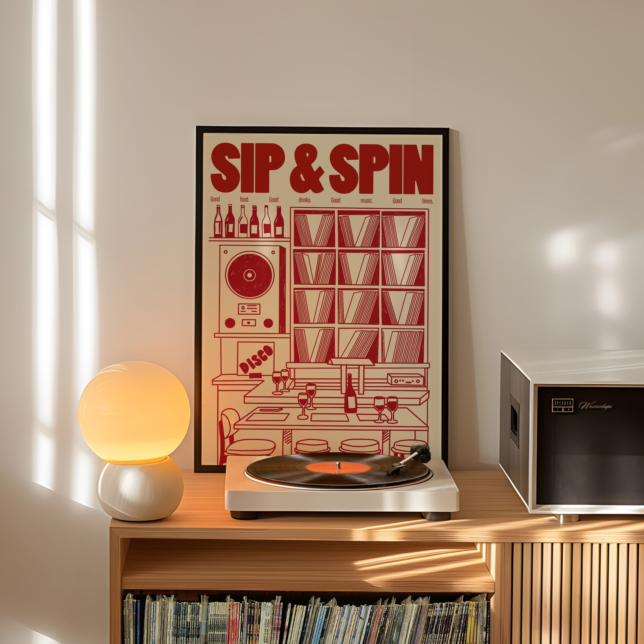 Sip & Spin: Listening Bar