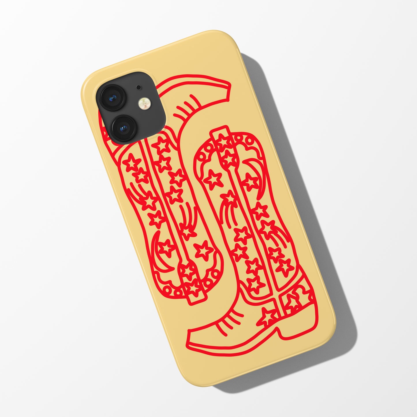 Cow Boy Boots Phone Case