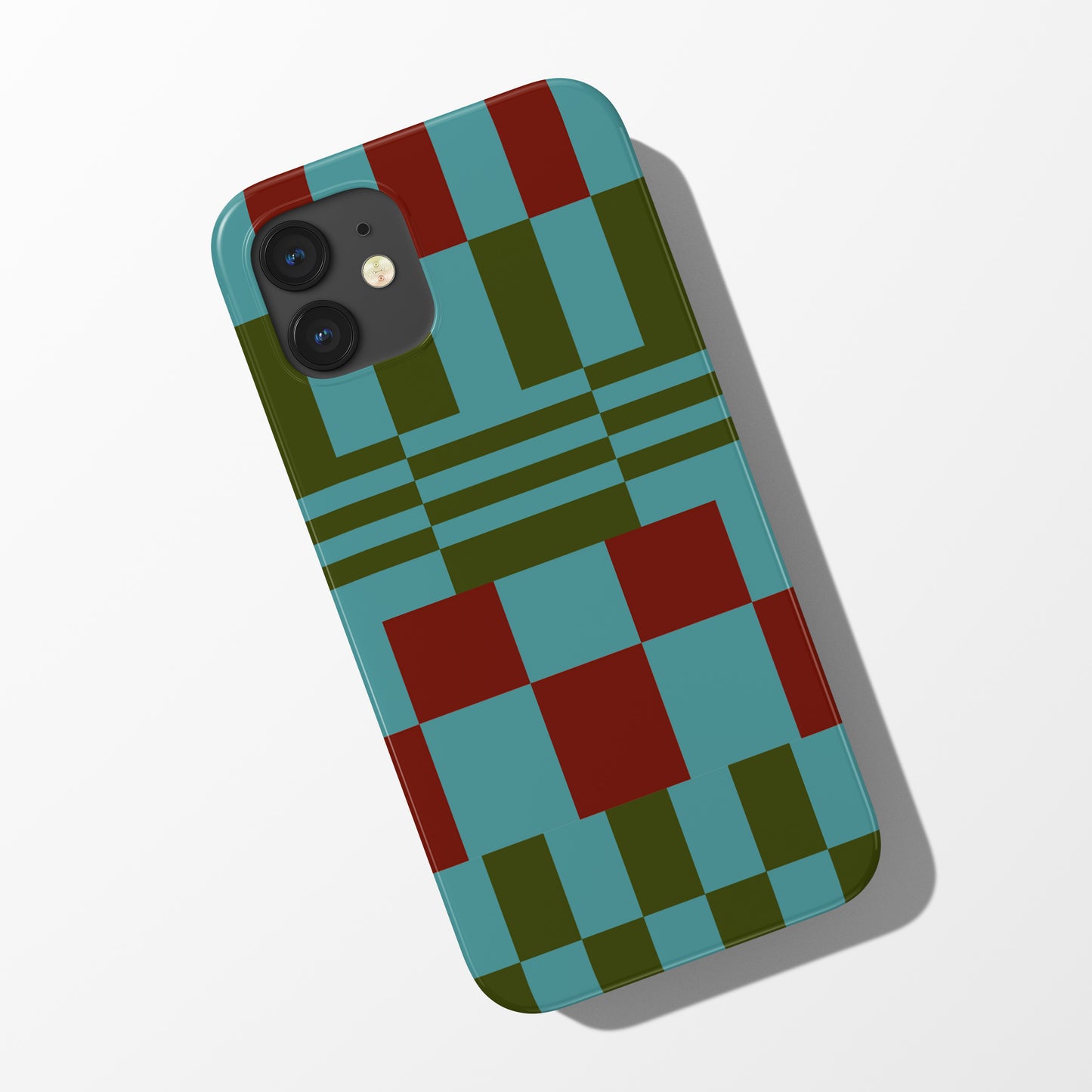 Funky Check Phone Case