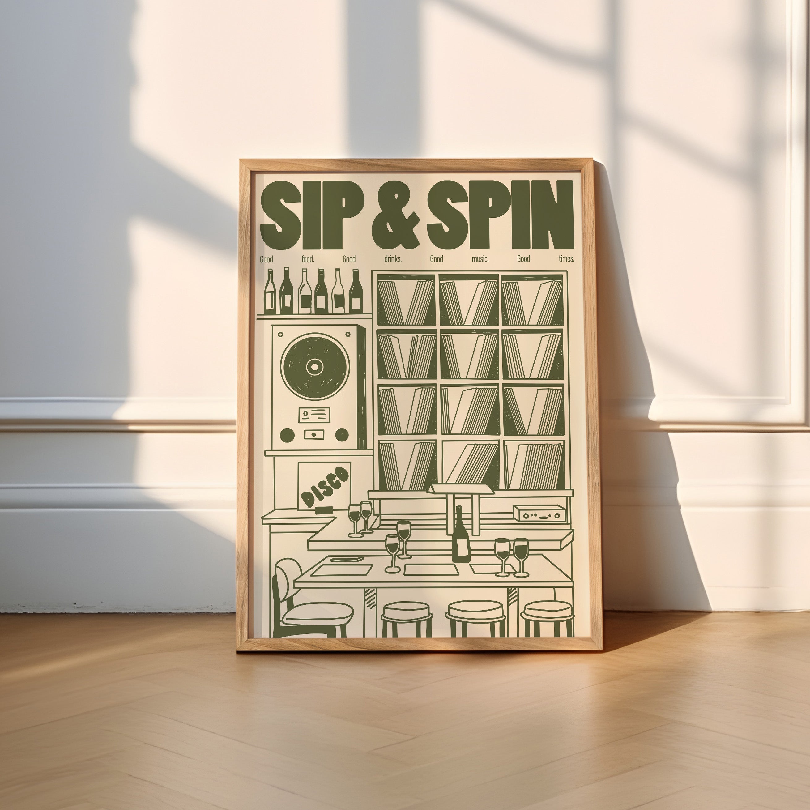 Sip & Spin: Listening Bar