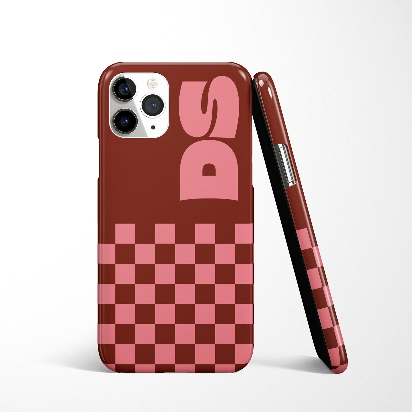 Check Initial Phone Case