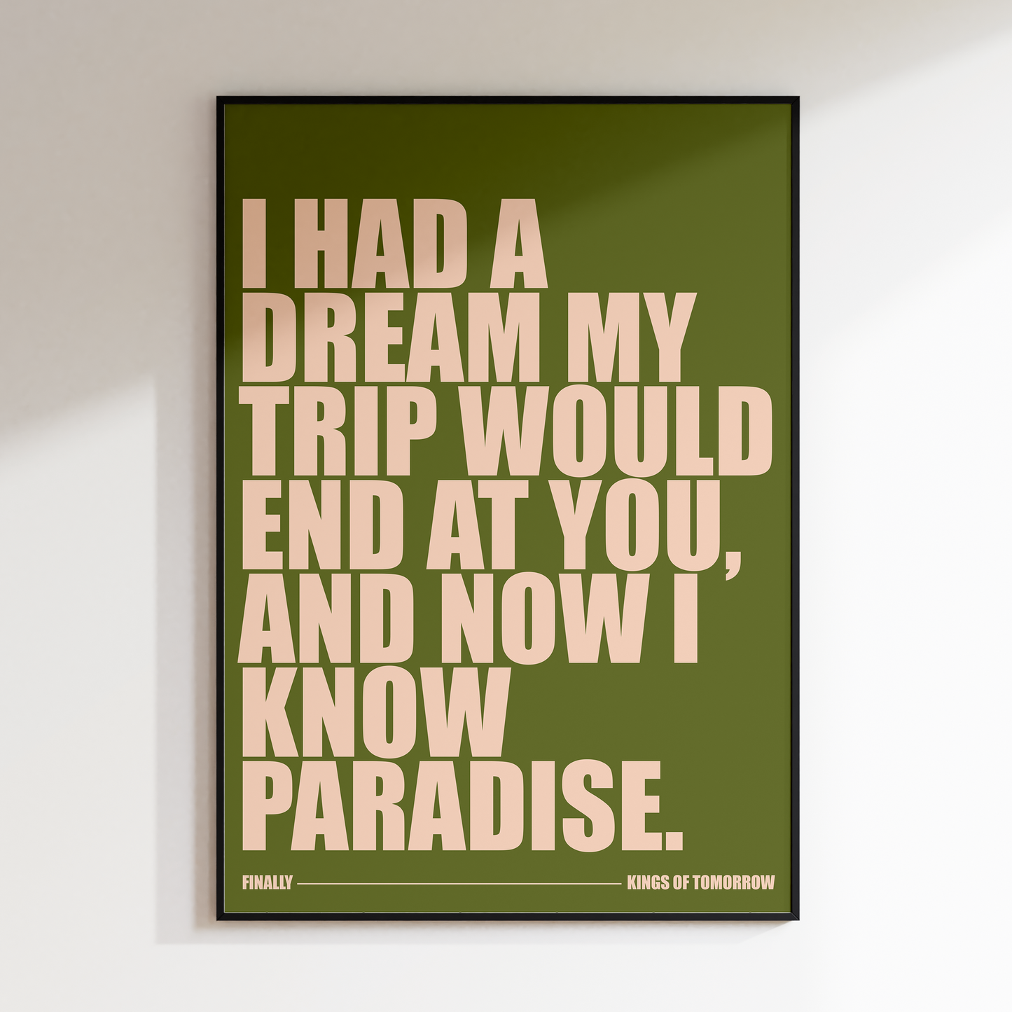 Add Your Own Lyrics Print