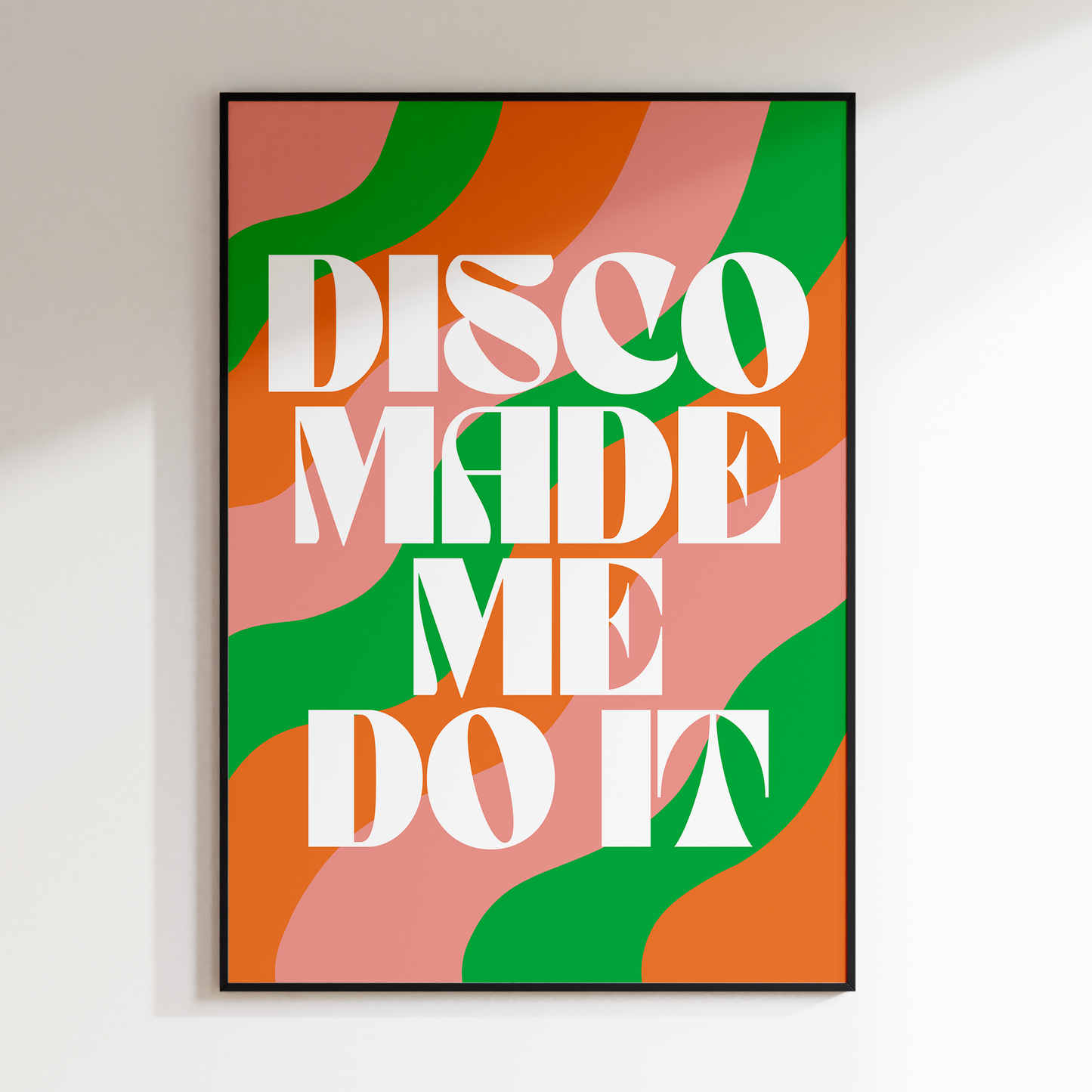 Disco Made Me Do It