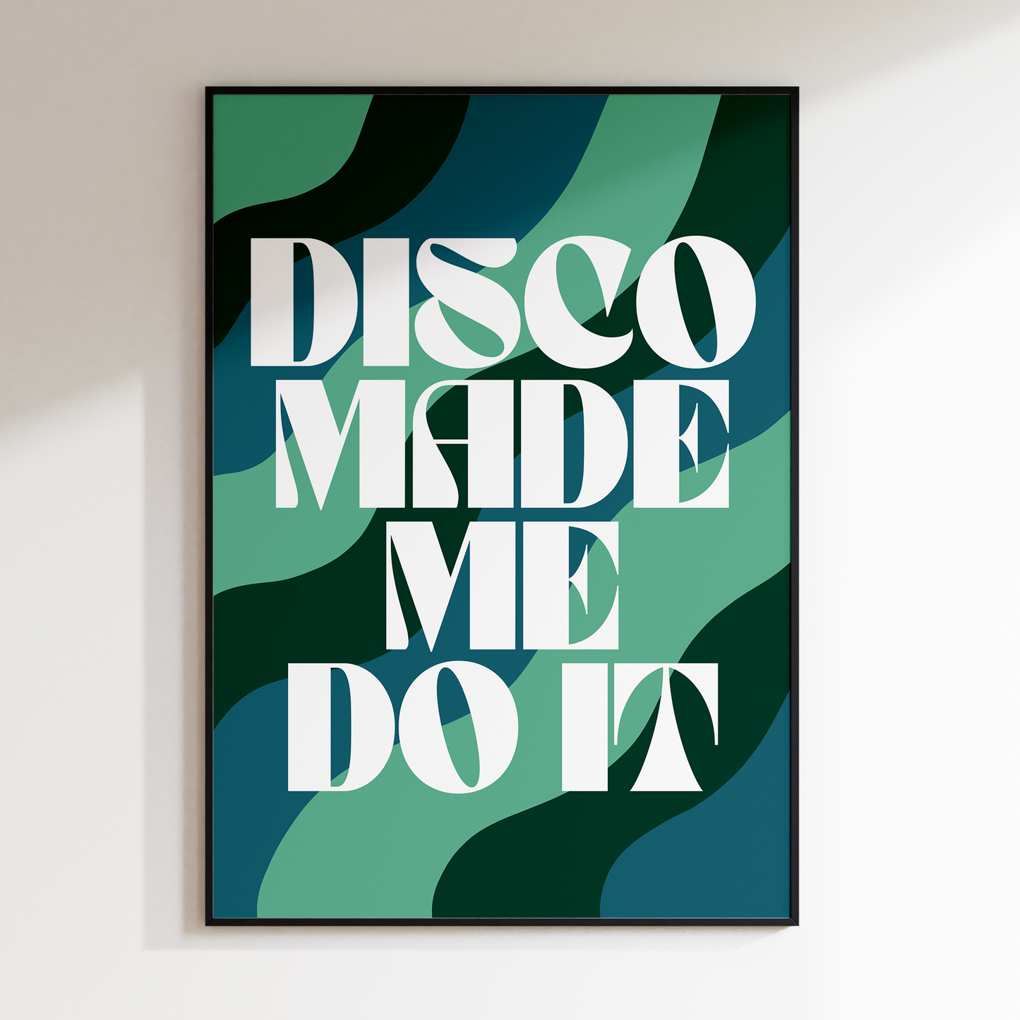 Disco Made Me Do It