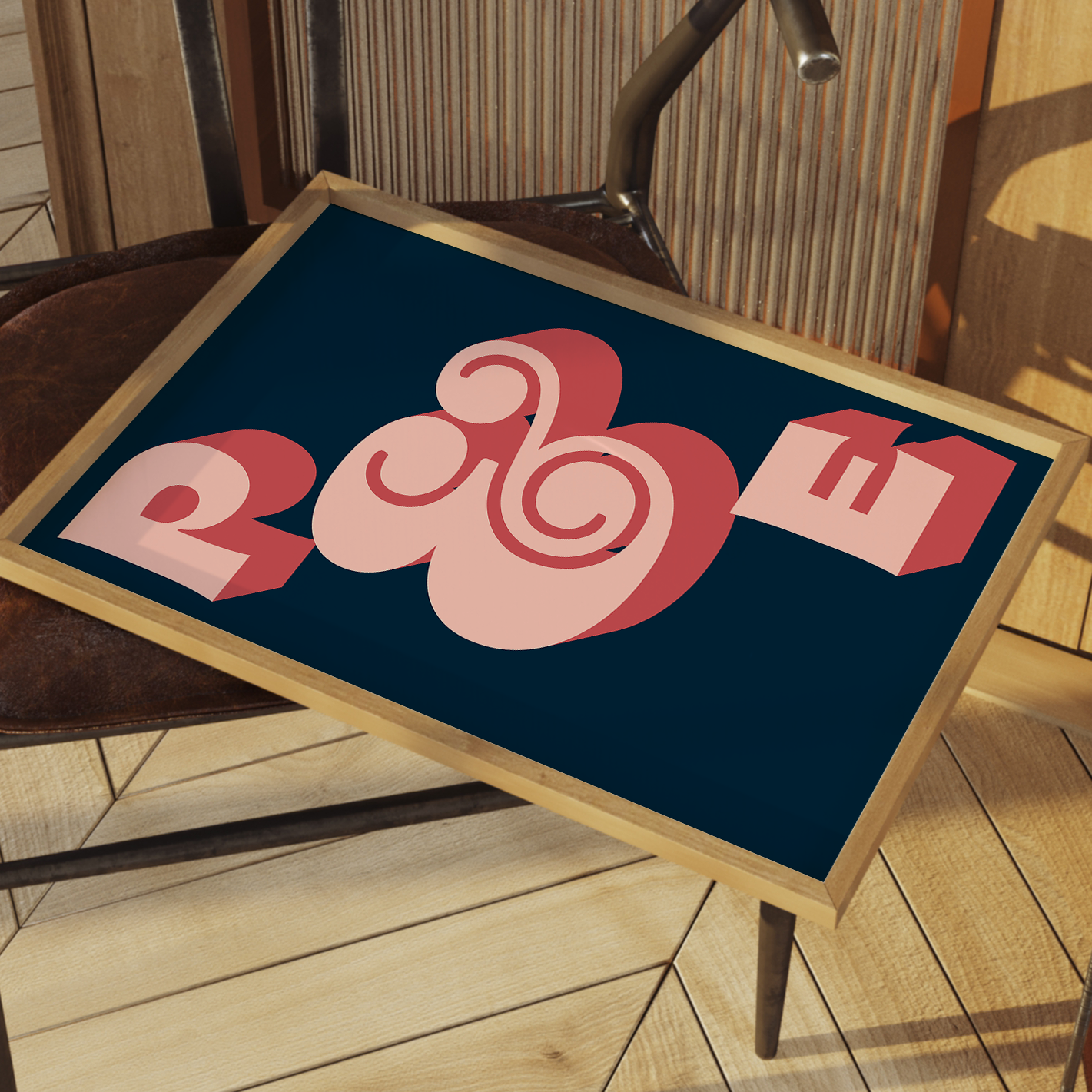 Personalised Initial Print