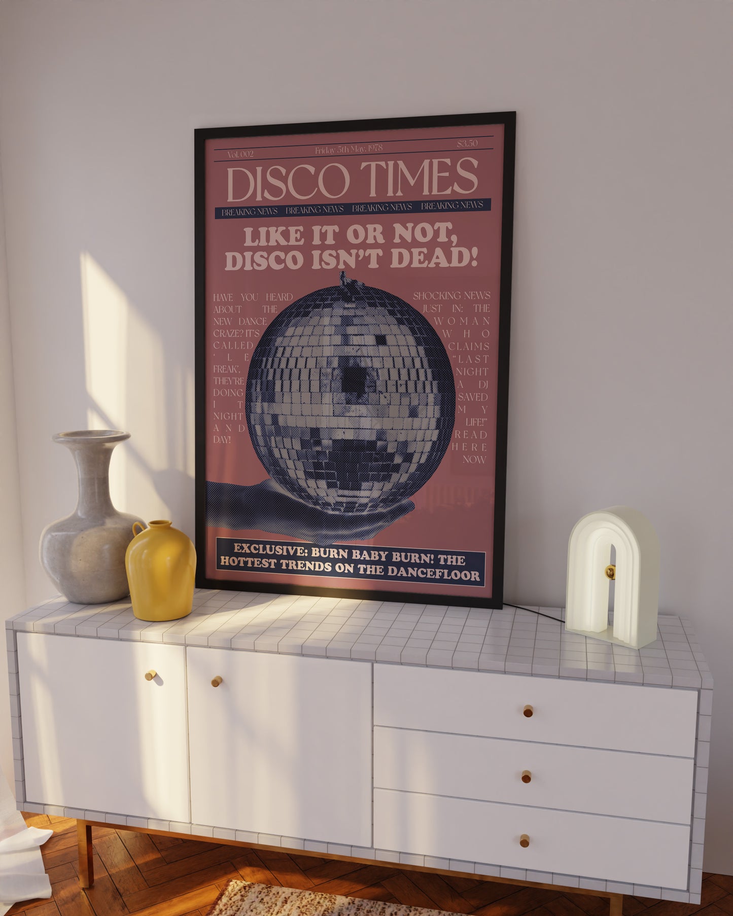 Disco Times Newspaper 'Disco Isn't Dead!'
