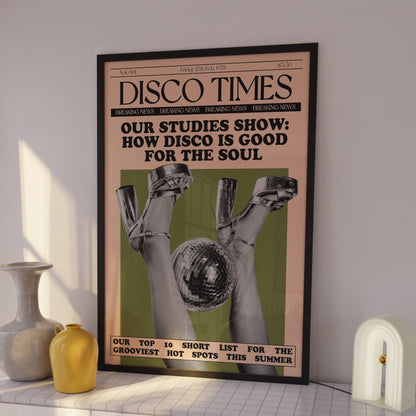Disco Times Newspaper 'Our studies show'