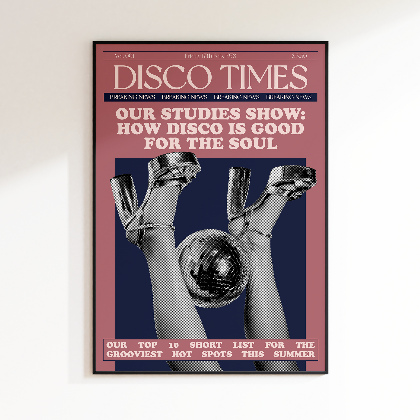 Disco Times Newspaper 'Our studies show'