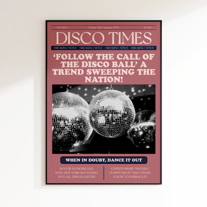 Disco Times Newspaper 'Follow The Call'