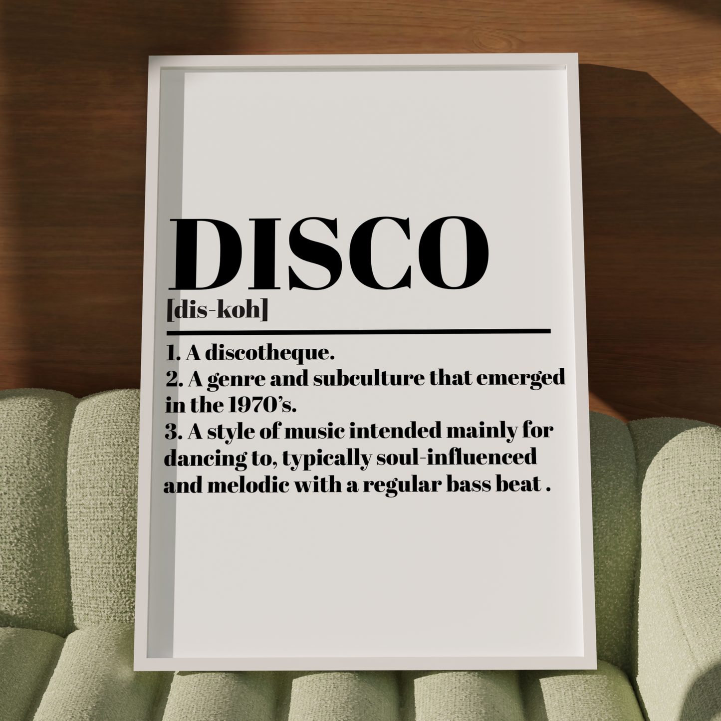 Dictionary: DISCO