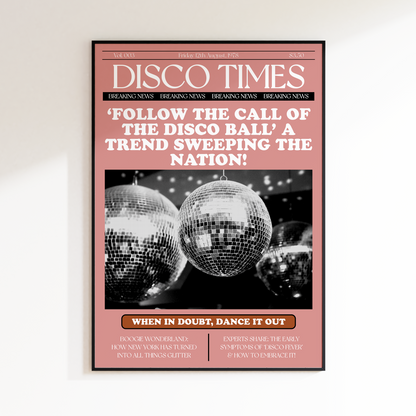 Disco Times Newspaper 'Follow The Call'